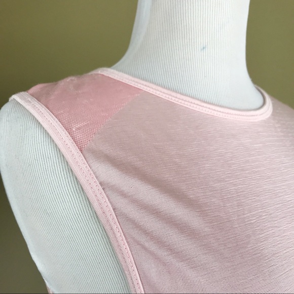 Athleta Crush Metallic Tank Pink Lemonade sz small - Picture 6 of 8